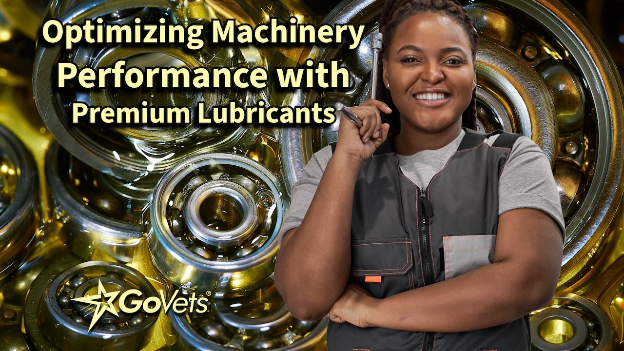 Optimizing Machinery Performance with Premium Lubricants - Woman Mechanic in front of bearings