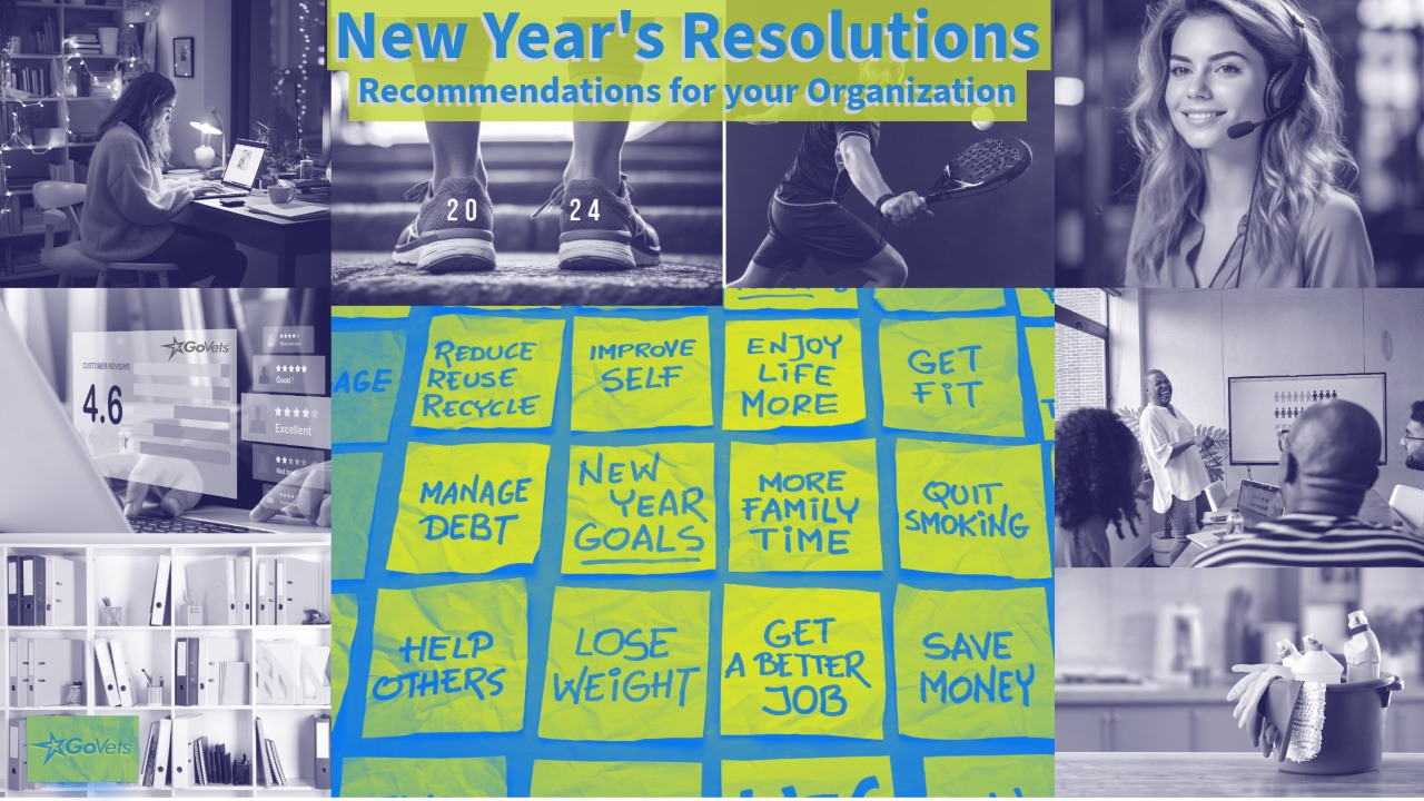 New Years Resolution Recommendations for your business or organization