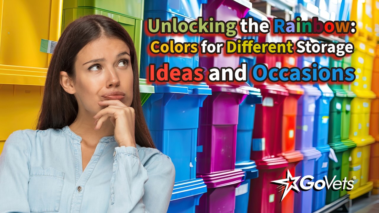 Woman thinking about Different Storage Options with Colors - Different Storage Ideas and Occasions