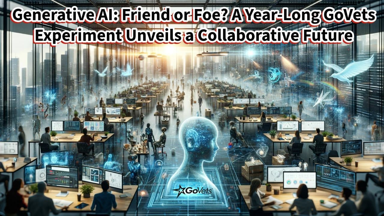 Generative AI - Friend or Foe - A Year-Long GoVets Experiment Unveils a Collaborative Future