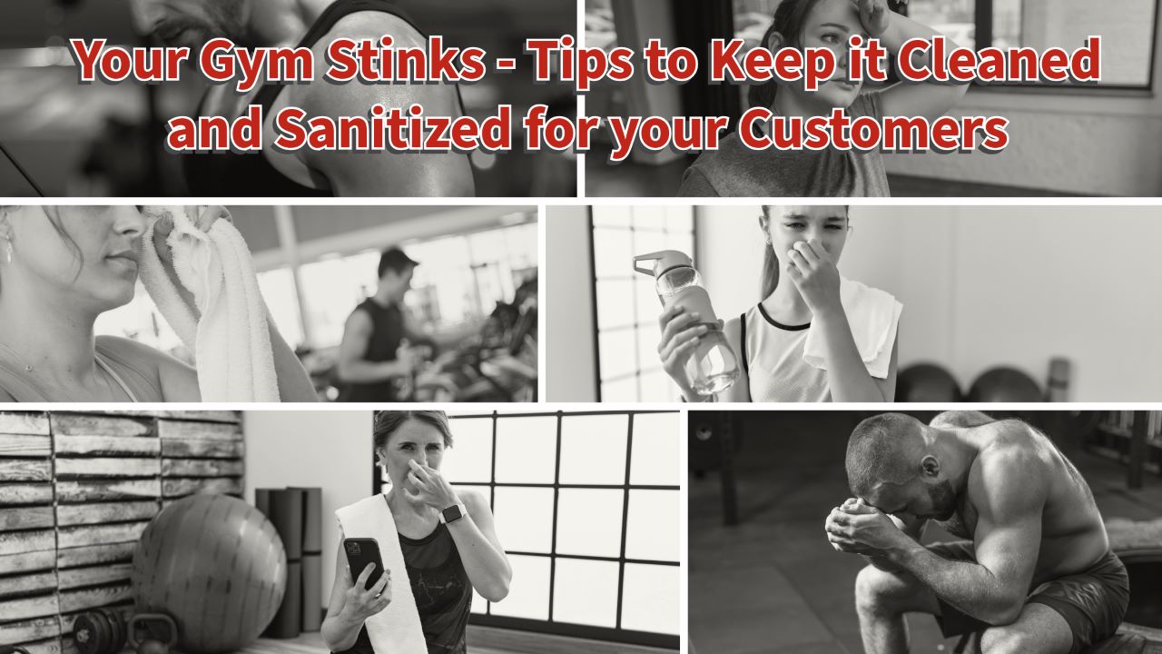 Your Gym Stinks - Tips to Keep in Cleaned and Sanitized