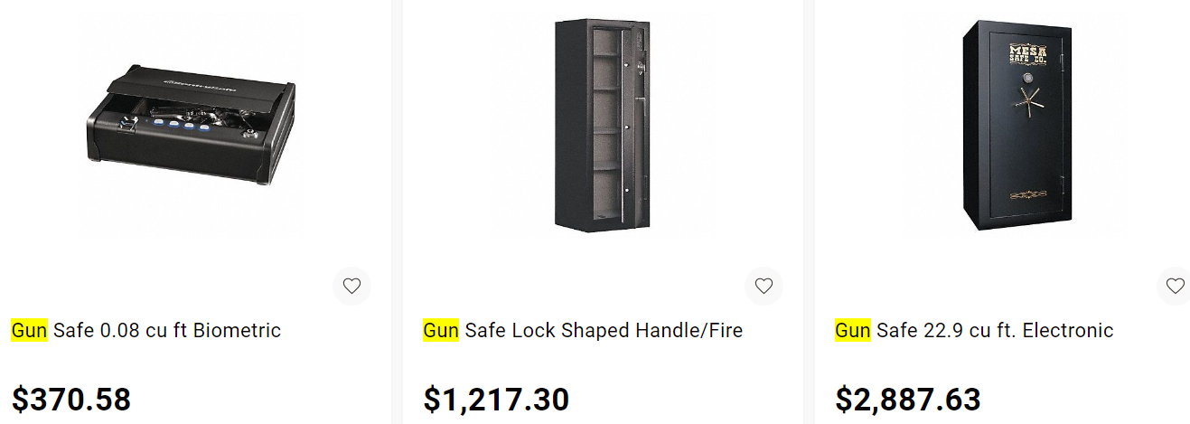 GoVets gun safes